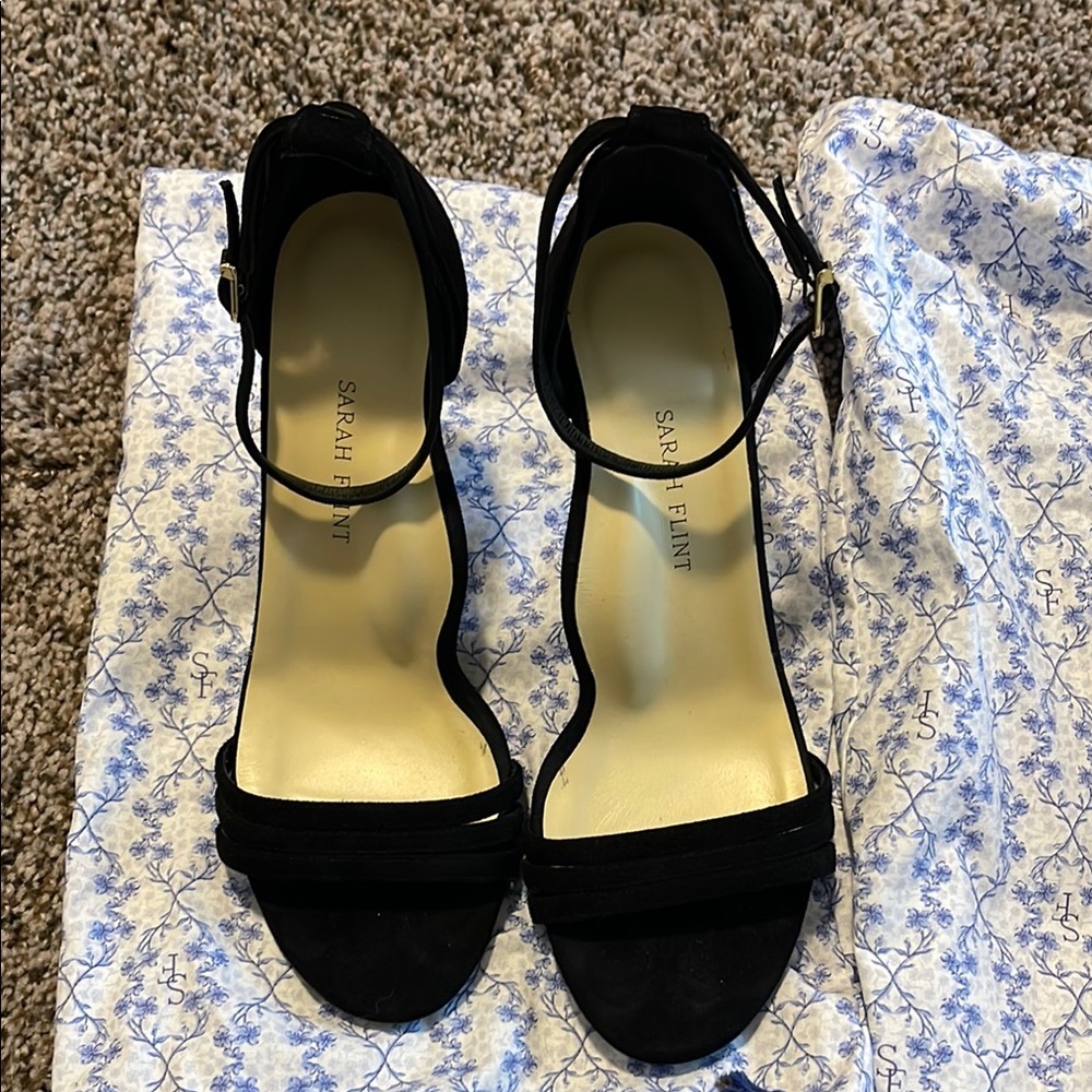 Sarah Flint Black Heels - Perfect Sandal 85